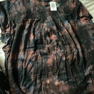 Brand NWT 3x bleach short sleeved shirt
